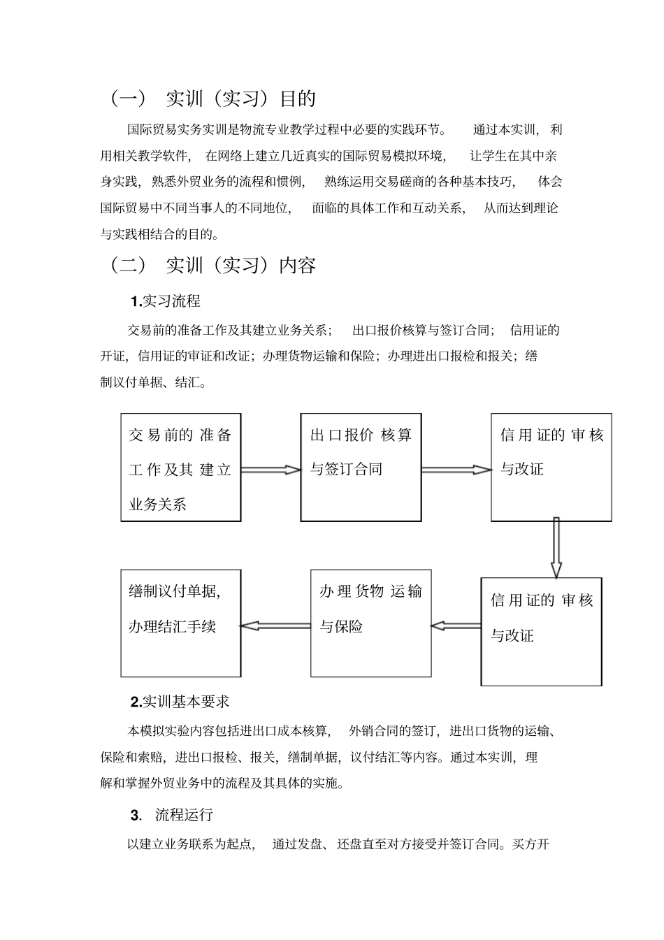 国际贸易实习任务书_第3页