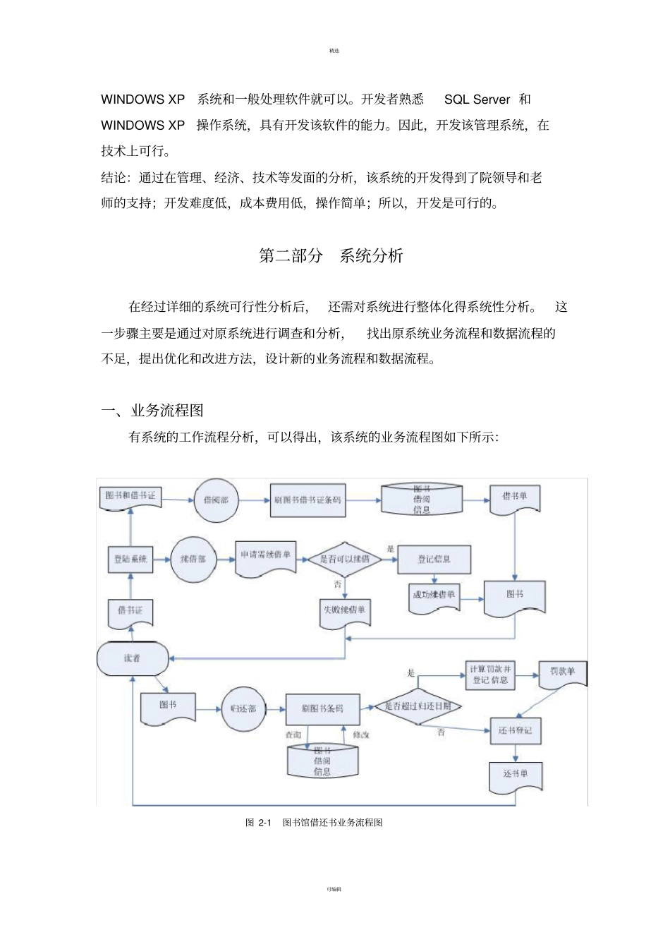 图书馆管理系统设计作业_第3页