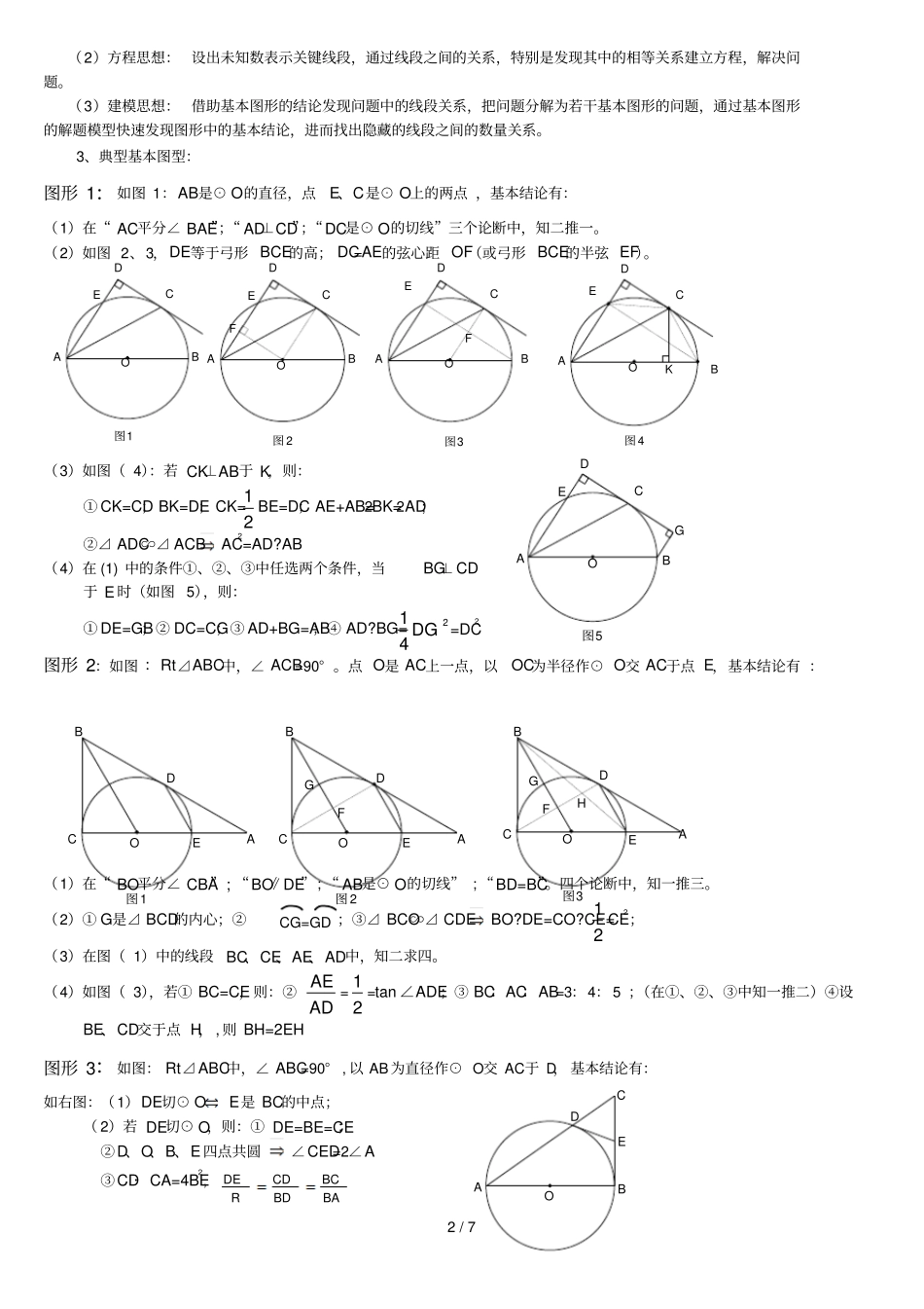 圆有关证明与计算题专题_第2页
