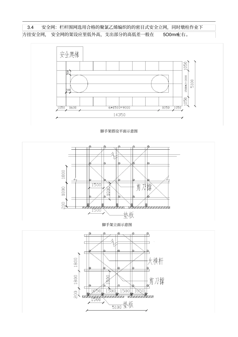 圆柱墩脚手架施工平台安全技术交底_第2页