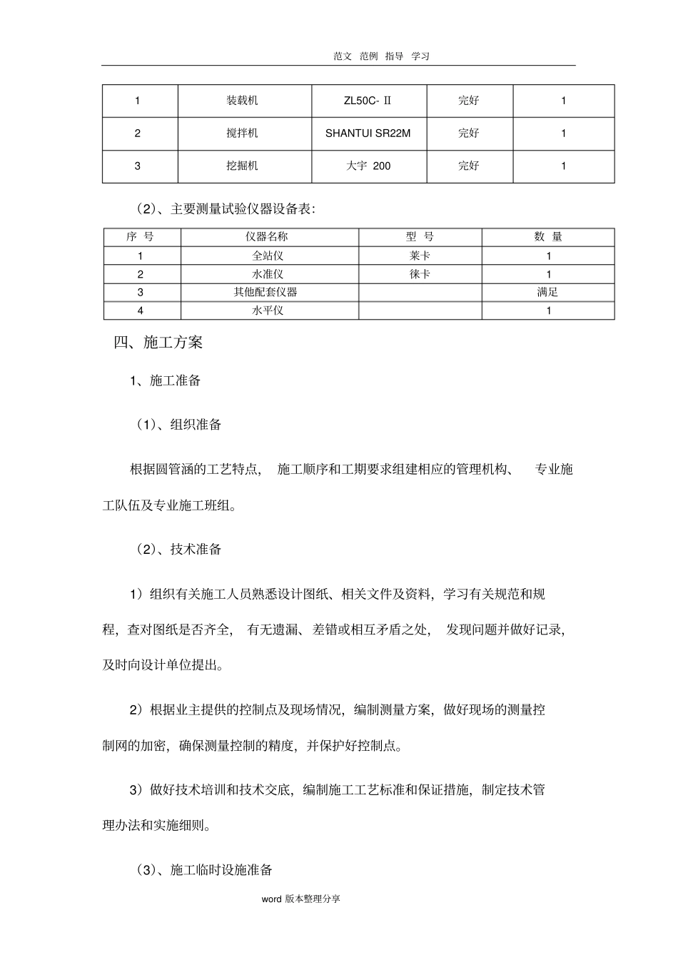 圆管涵工程施工设计方案_第3页