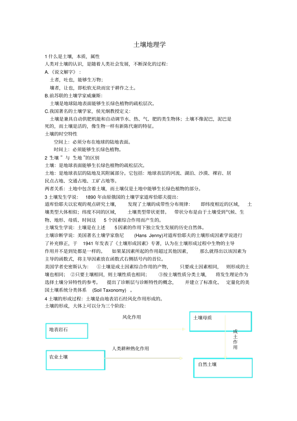土壤地理学分析_第1页