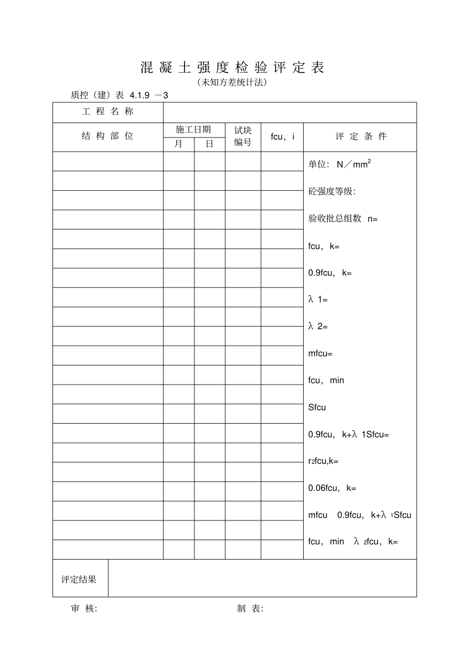 土建分项分部工程质量验收记录_第3页