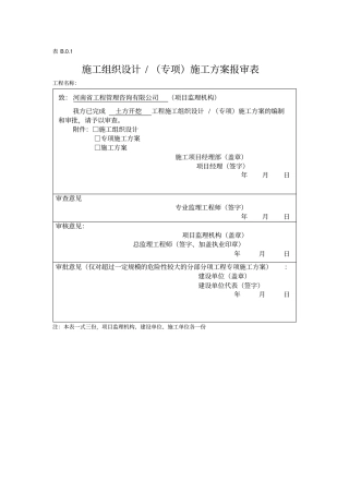 土方开挖专项施工方案专家论证