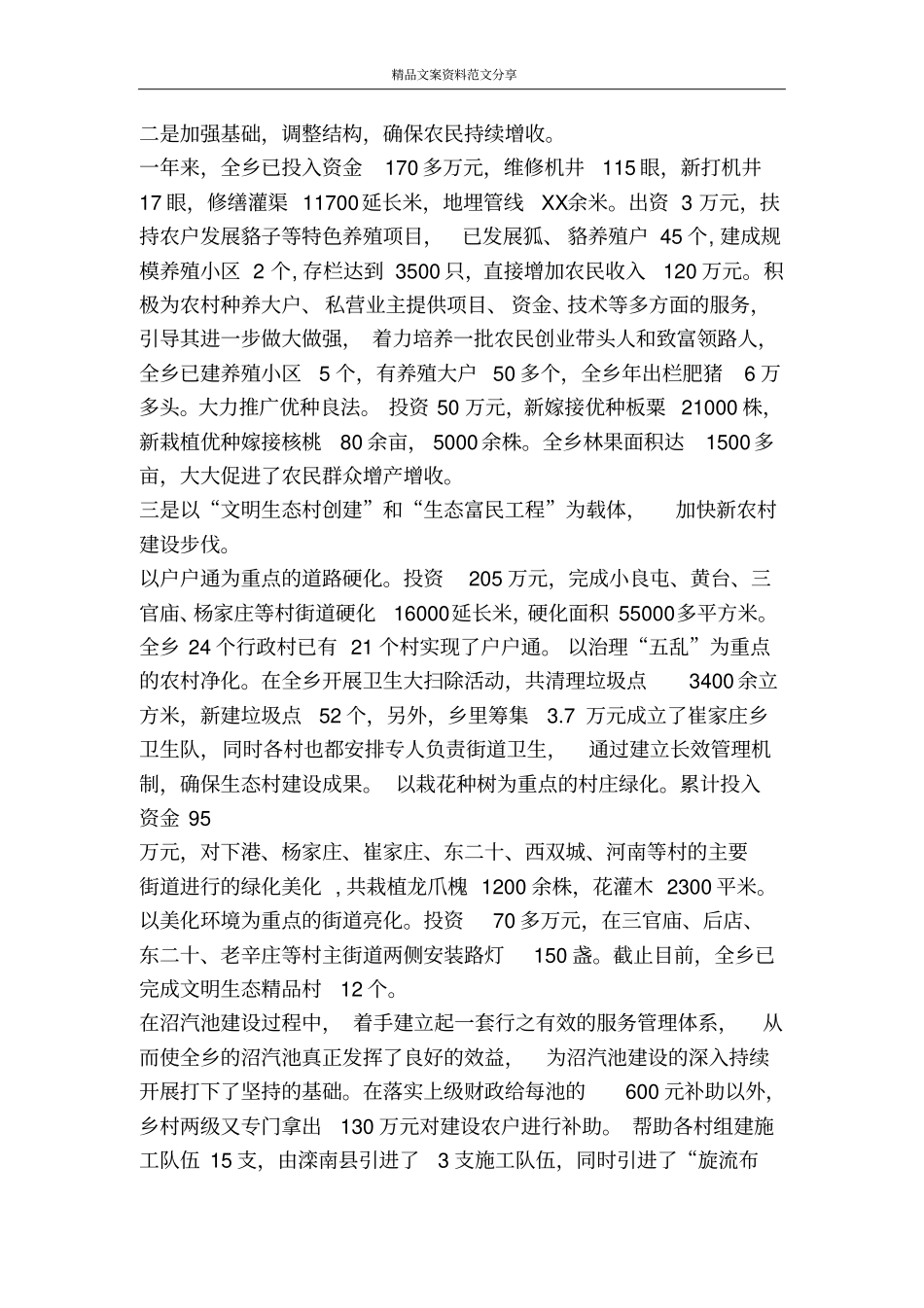在全委会上的发言材料-精品文案范文_第2页