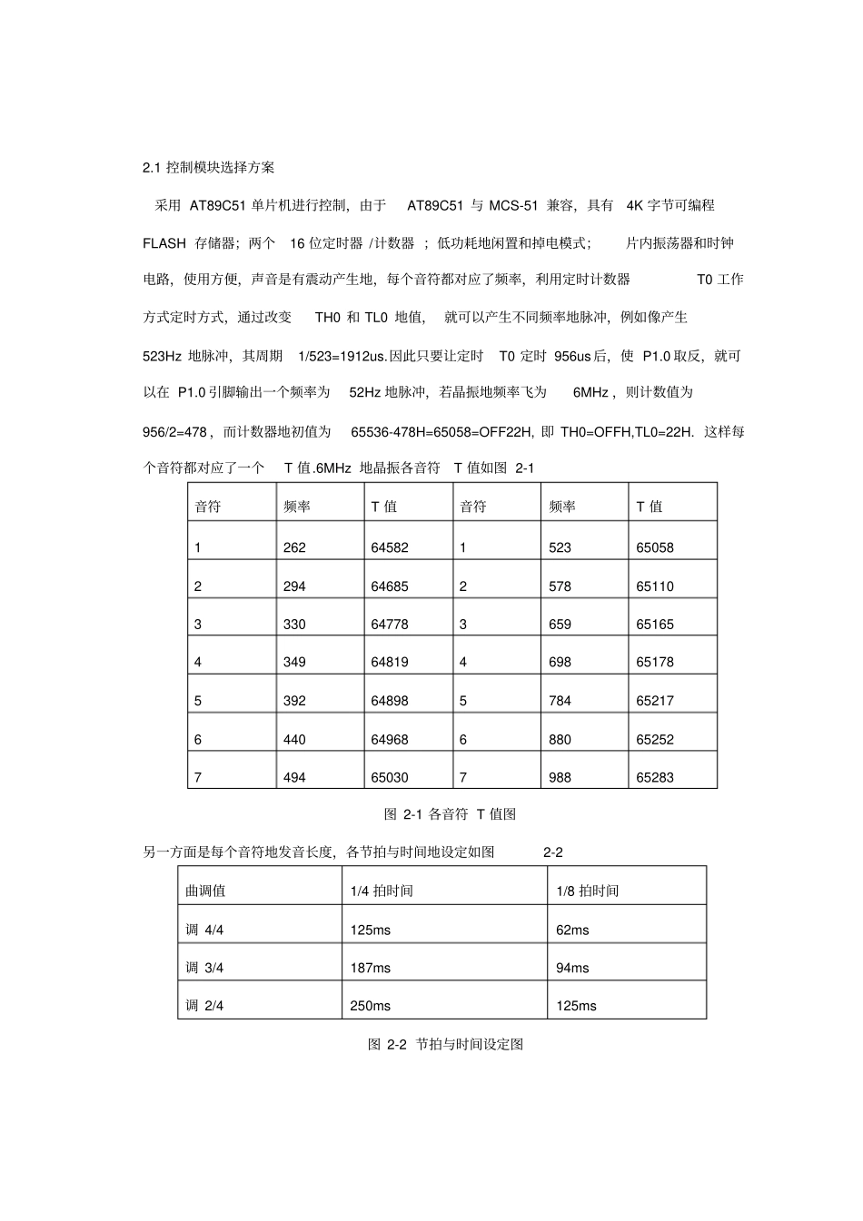 基于AT89S51单片机的电子琴设计_第3页