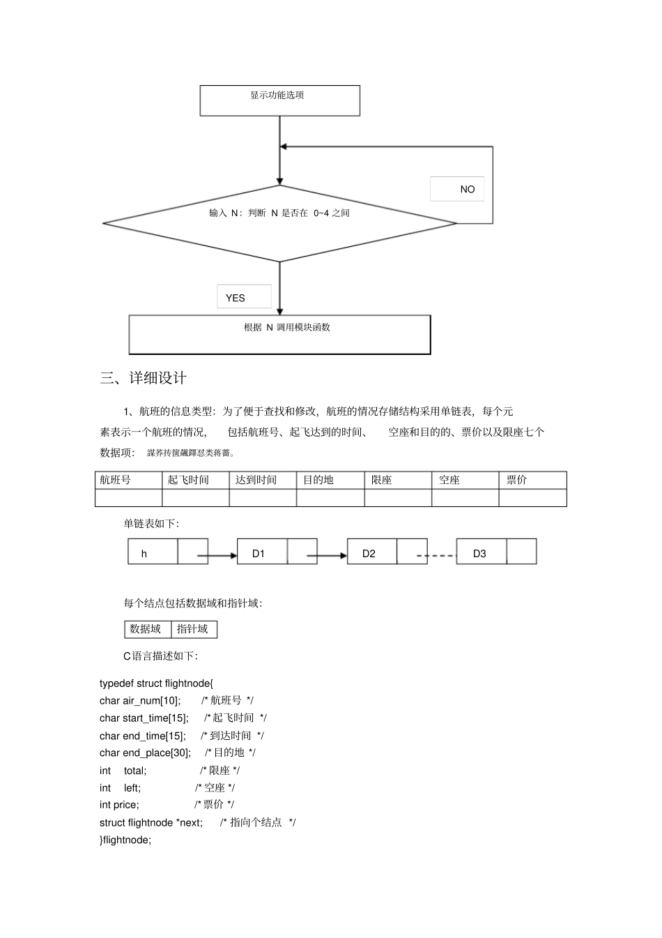 基于C语言的飞机订票系统_第3页