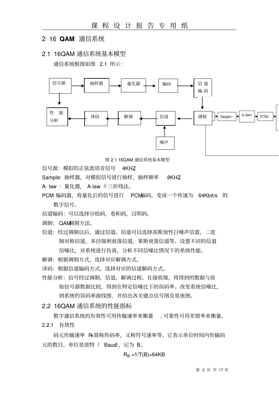 基于Matlab的16QAM通信系统的设计与仿真资料_第3页