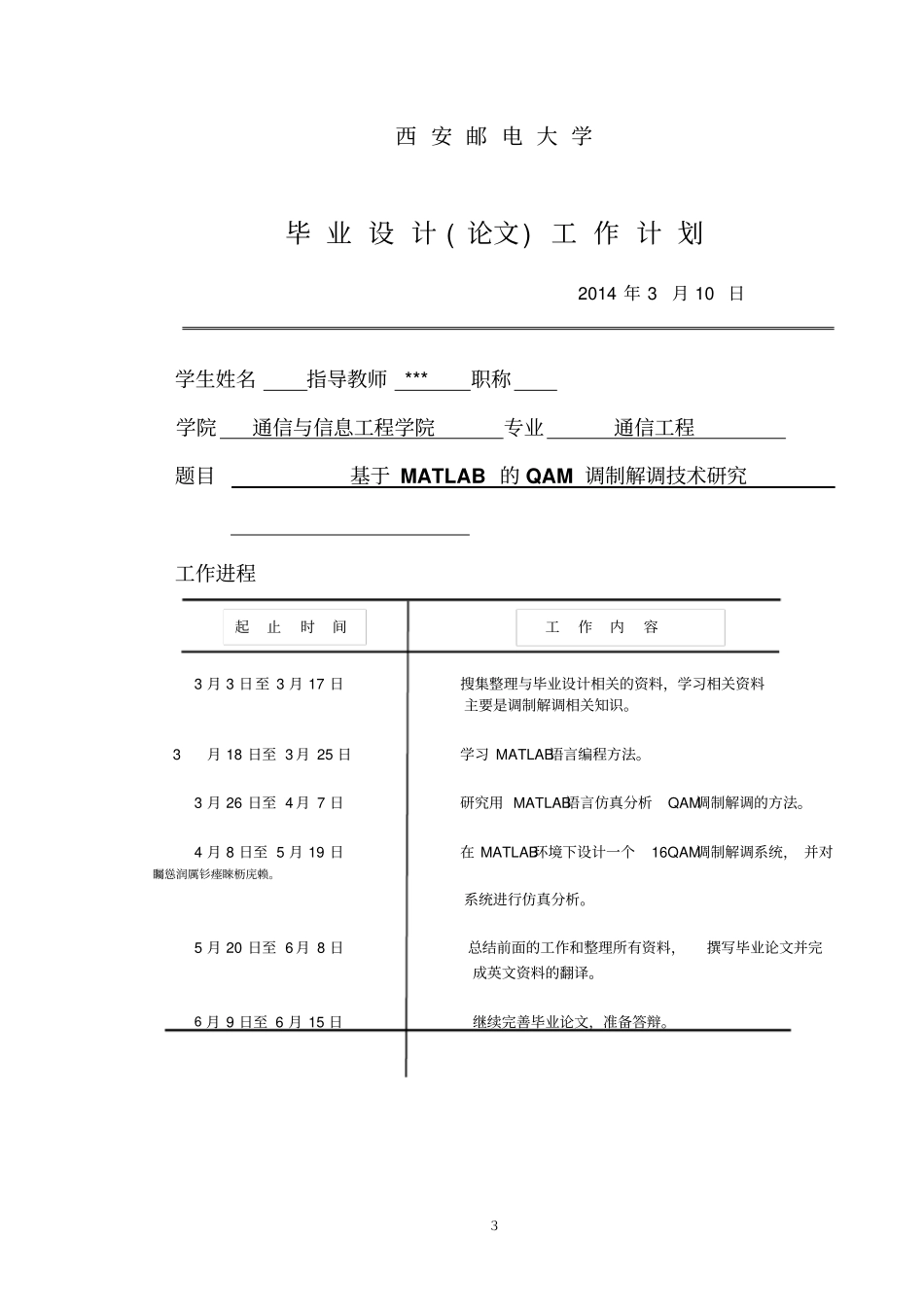 基于MATLAB的QAM调制解调技术研究毕业设计论文_第3页