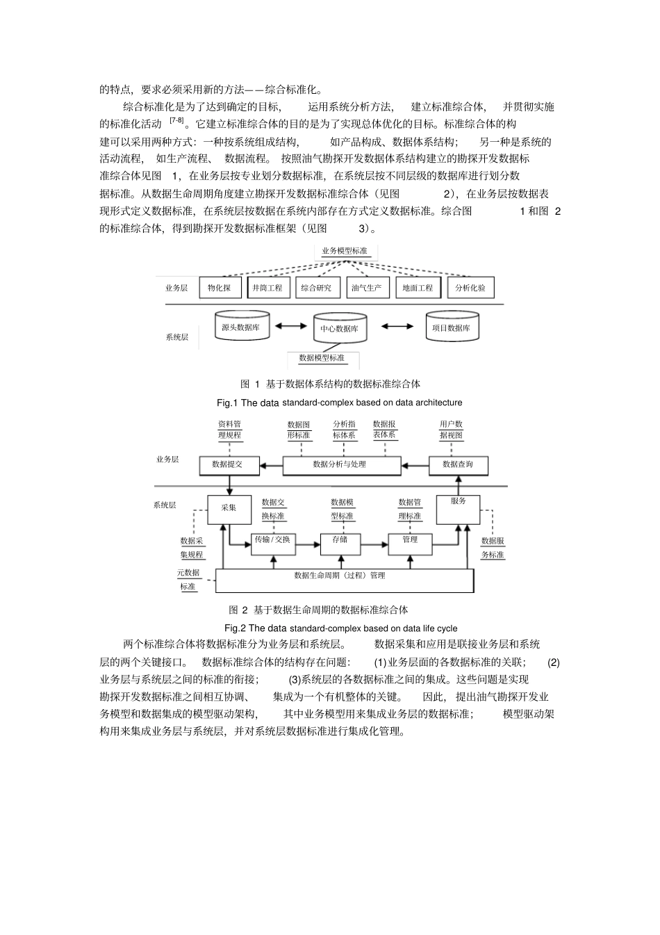 基于业务模型油气勘探开发数据标准体系的设计20140722_第2页