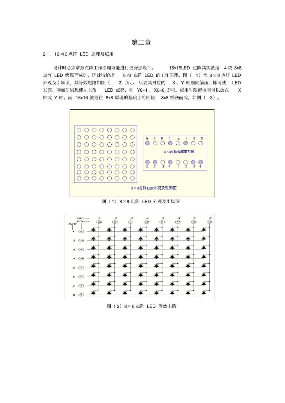 基于单片机LED点阵广告屏设计论文_第2页