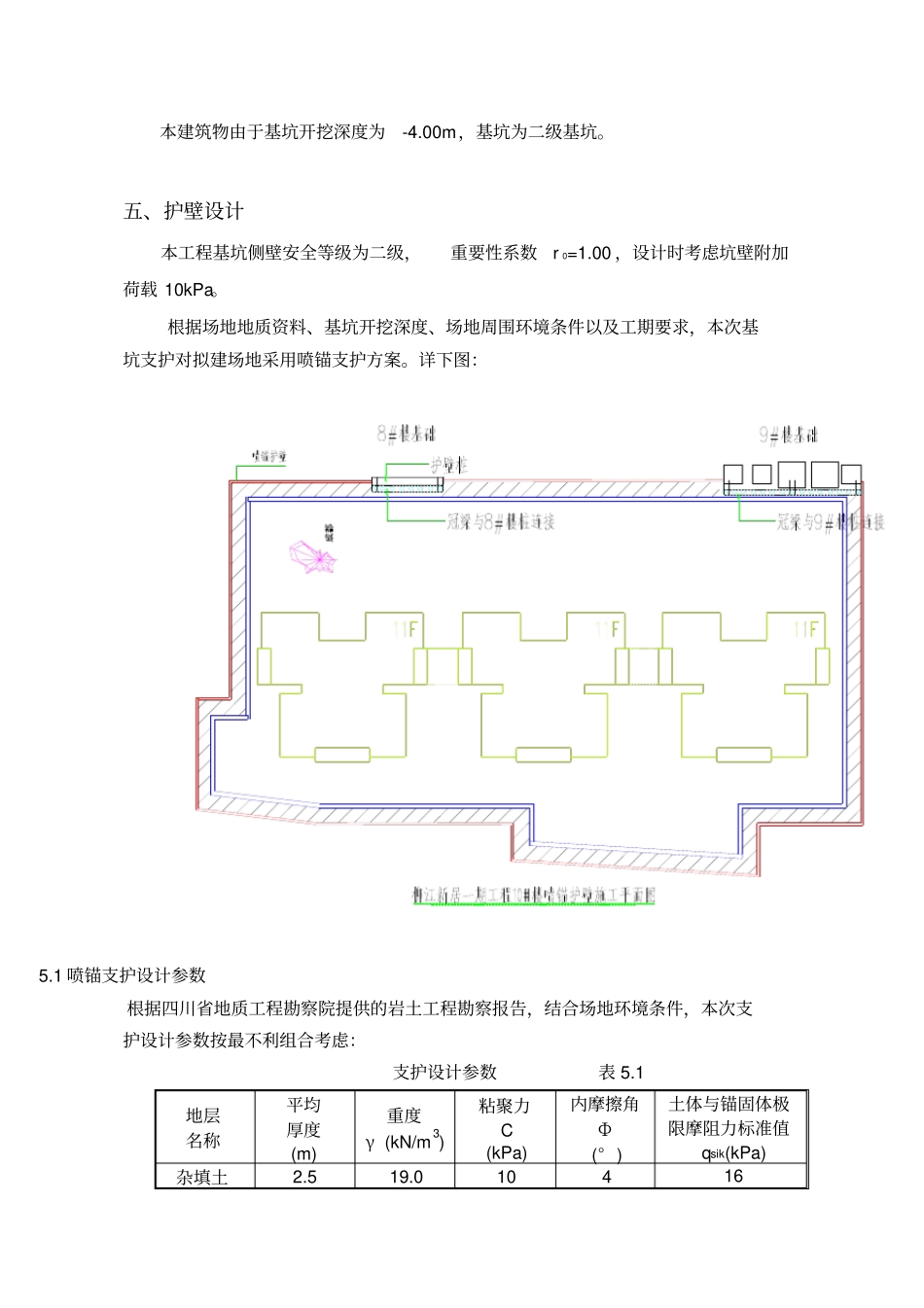 基坑喷锚支护施工方案_第3页