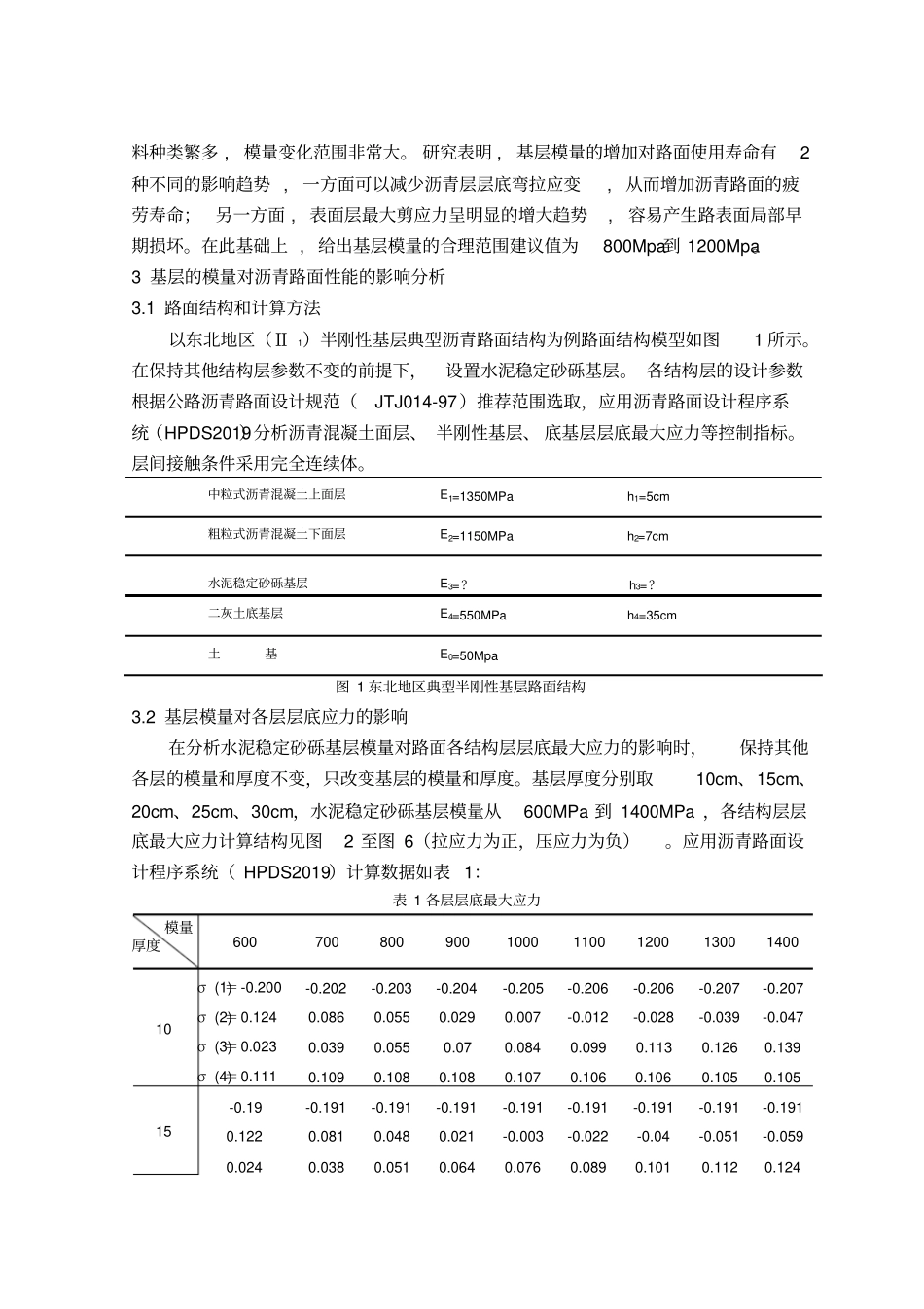 基层模量和厚度对沥青路面使用性能的影响-精选文档_第3页