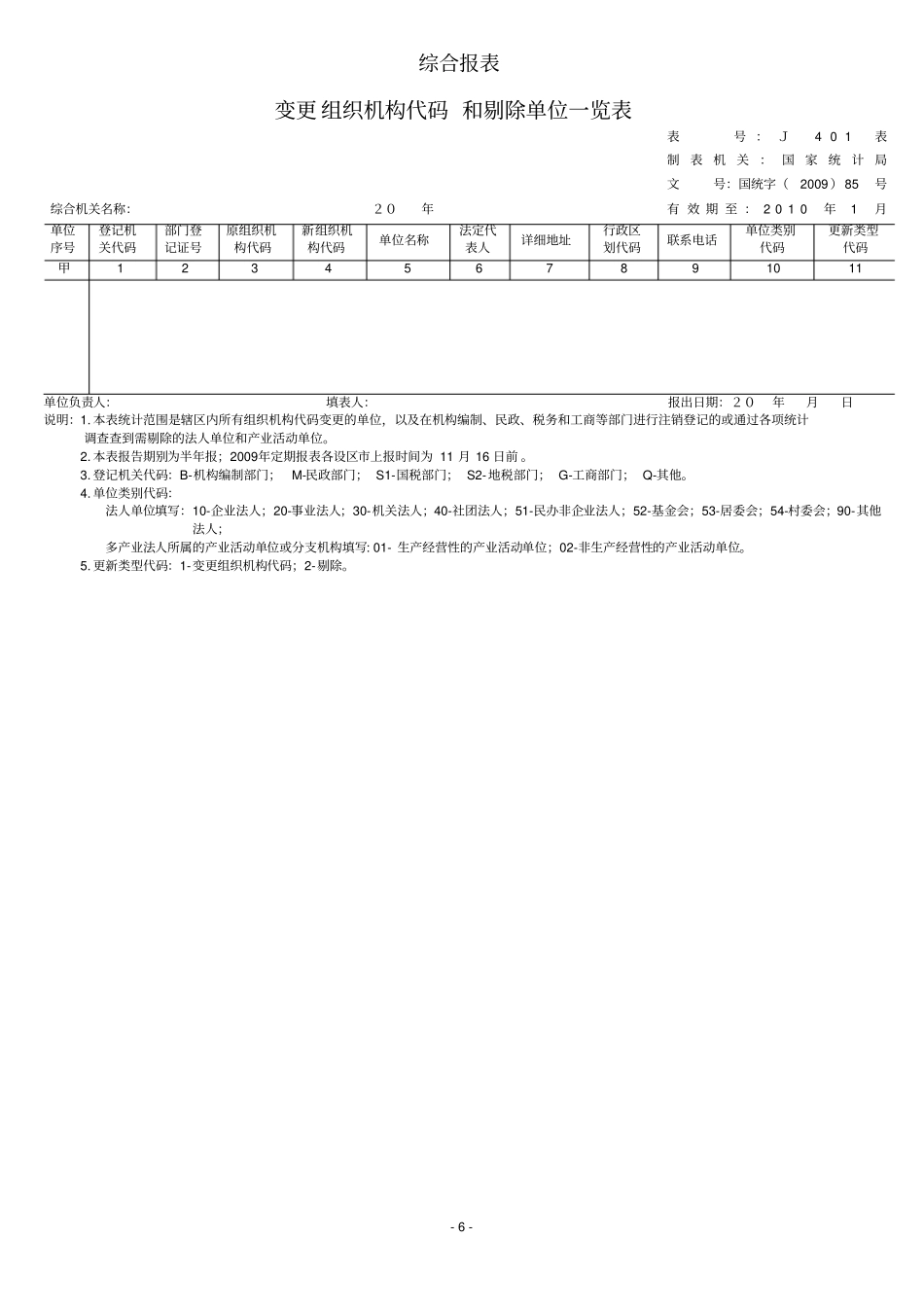 基本单位统计报表表式_第2页