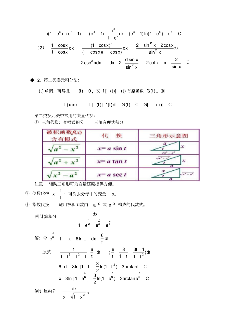 基本积分方法_第2页