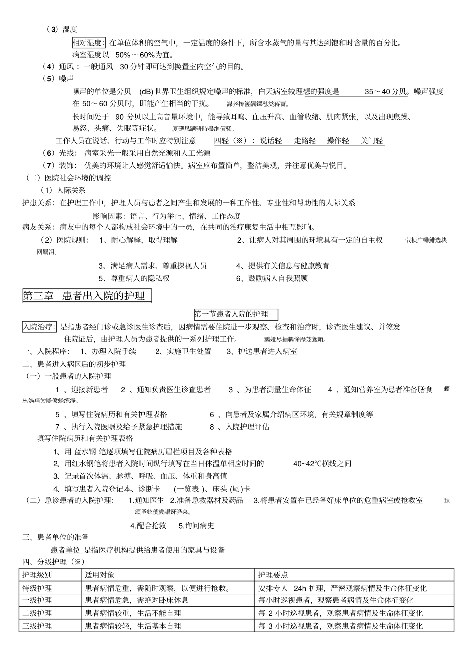 基础护理学知识点作业总结_第2页