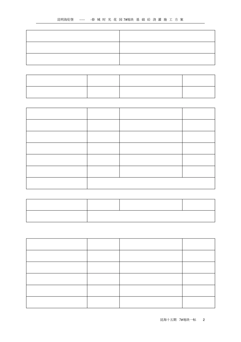 基础浇砼方案_第2页