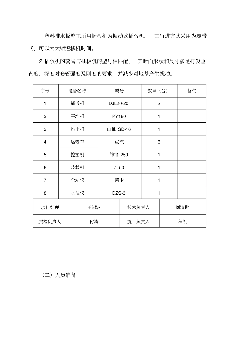 塑料排水板施工方案本_第2页