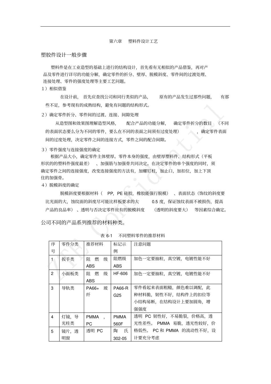 塑胶产品设计方法及注意事项_第1页