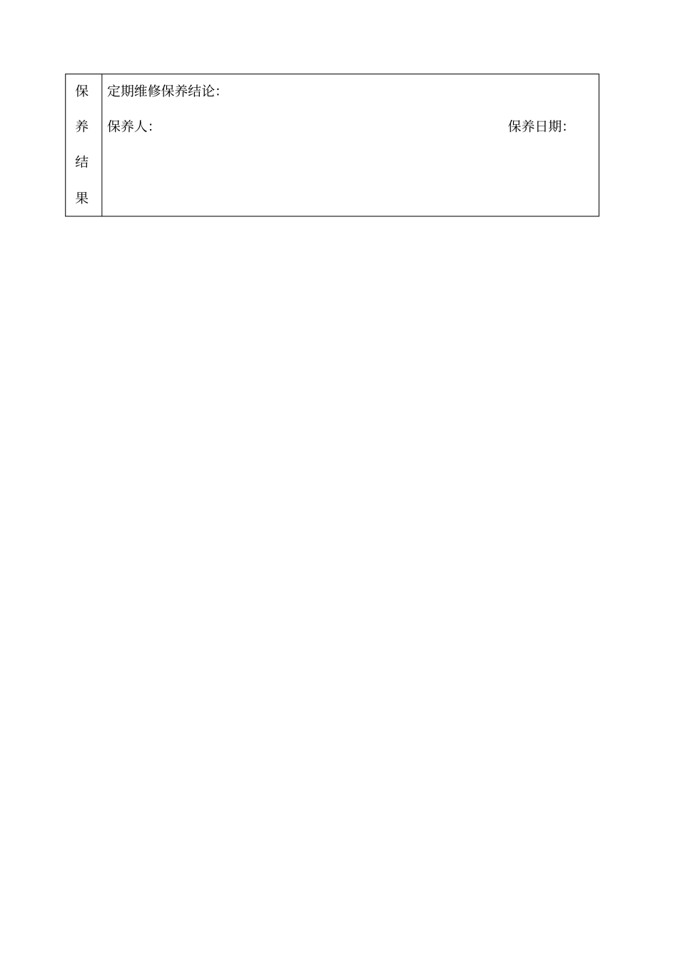 塔吊每定期维修保养记录表_第3页