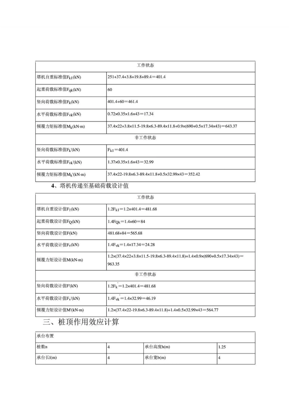塔式起重机板式桩基础计算书_第3页