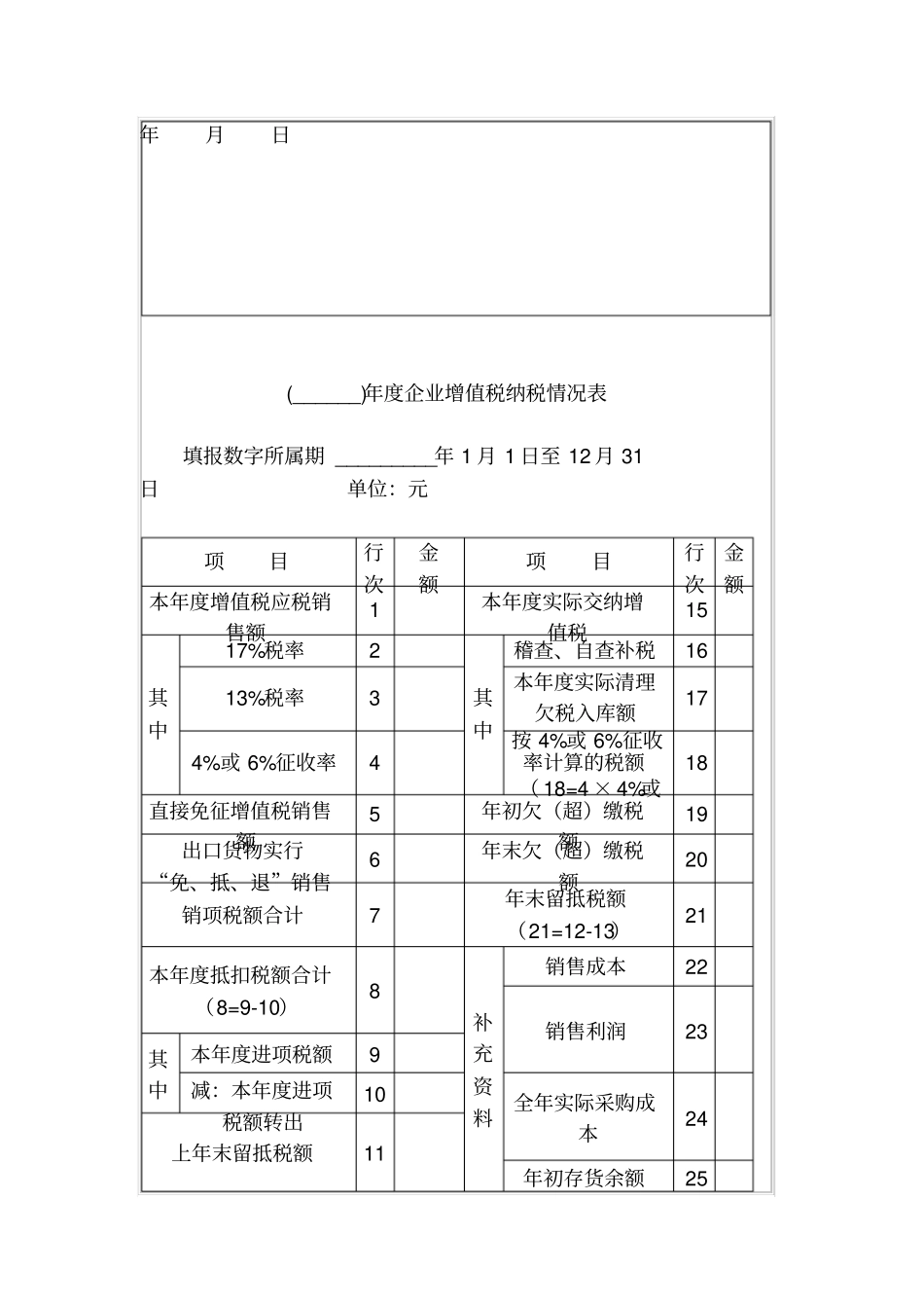 增值税一般纳税人年审登记表_第3页