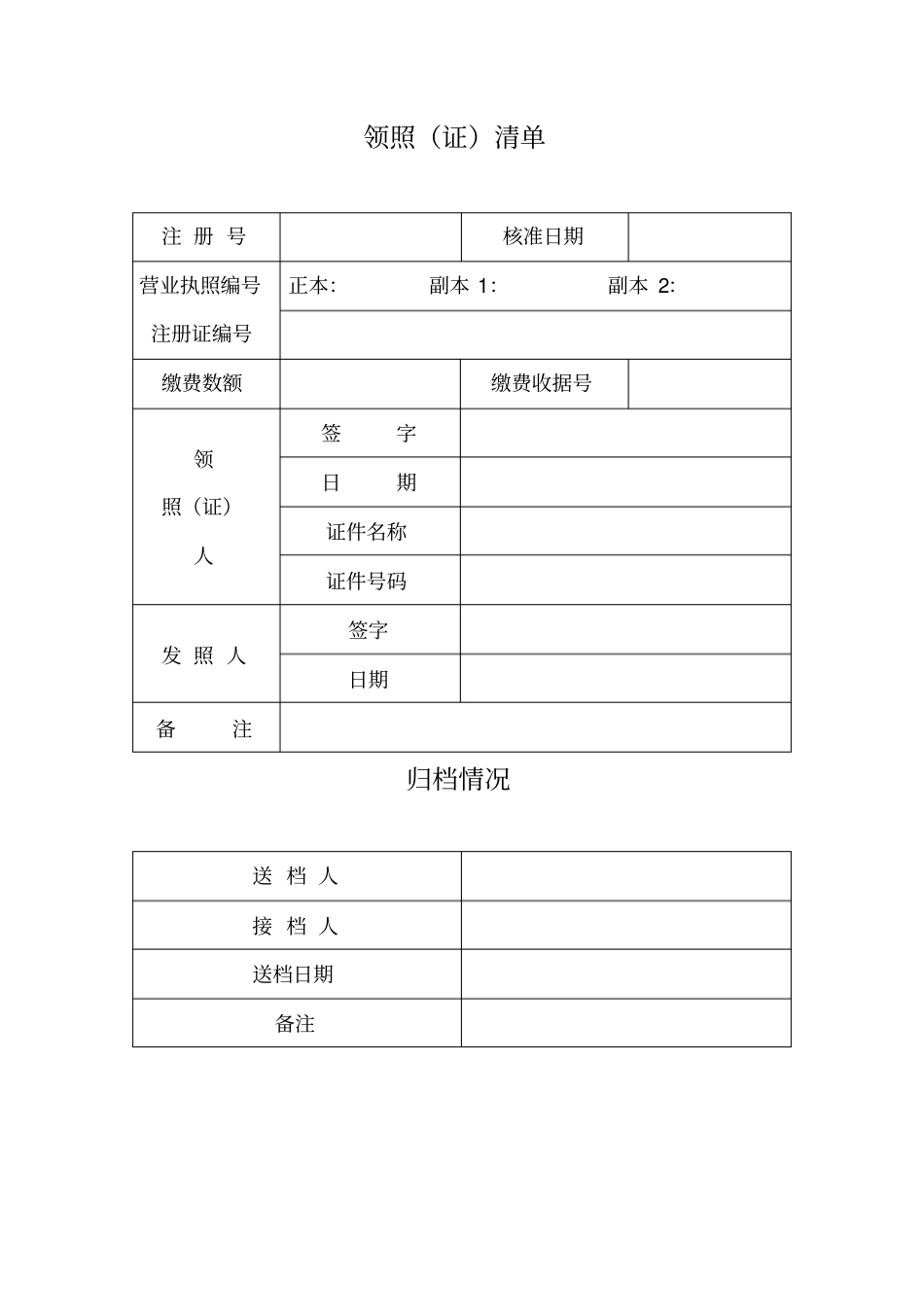 外商投资企业分支办事机构变更登记申请书_第3页
