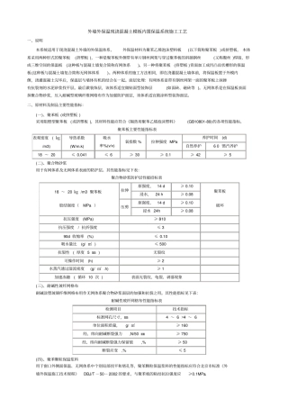 外墙外保温现浇混凝土模板内置保温系统施工工艺