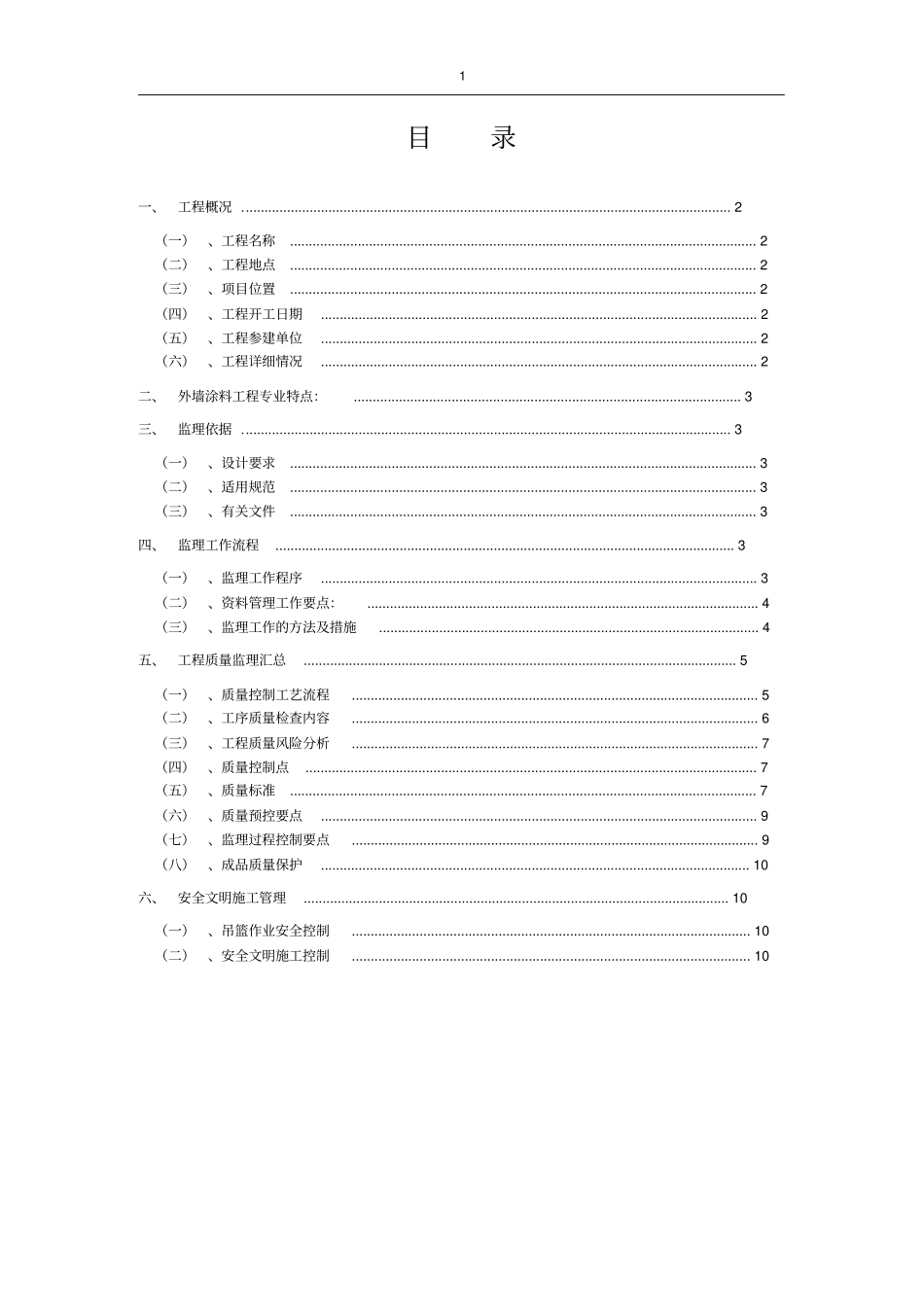 外墙涂料装修监理细则_第2页