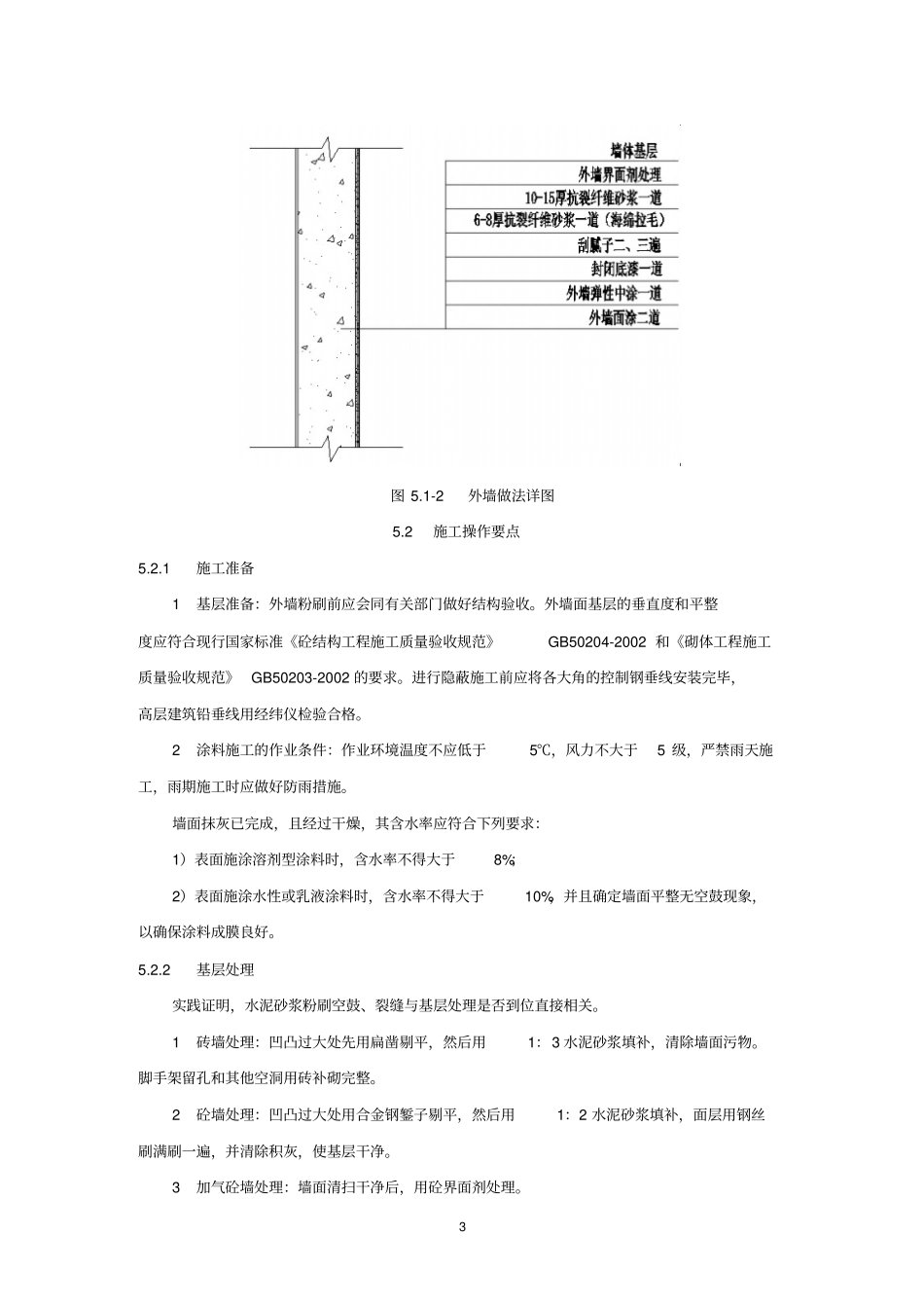 外墙纤维砂浆弹性涂料施工工法_第3页