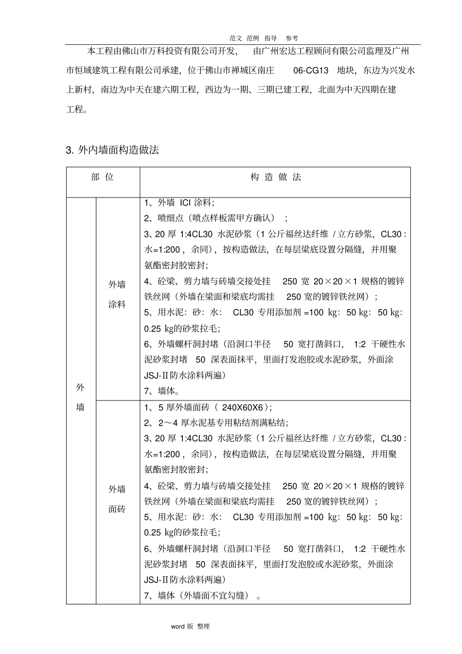 外墙贴砖专项工程施工组织方案_第3页