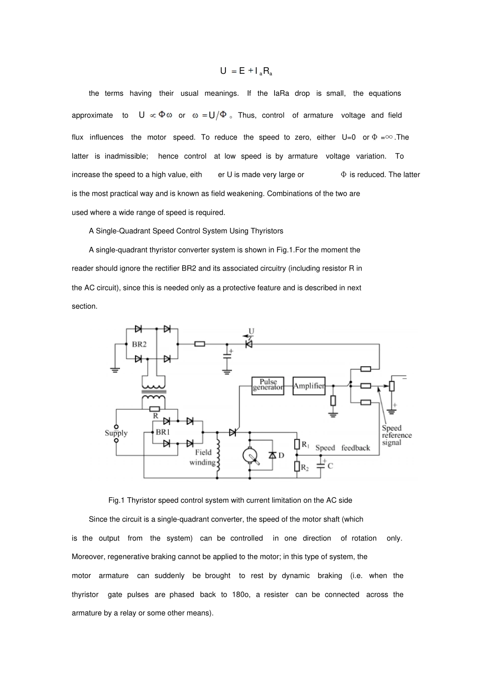 外文翻译--直流电动机调速控制_第3页