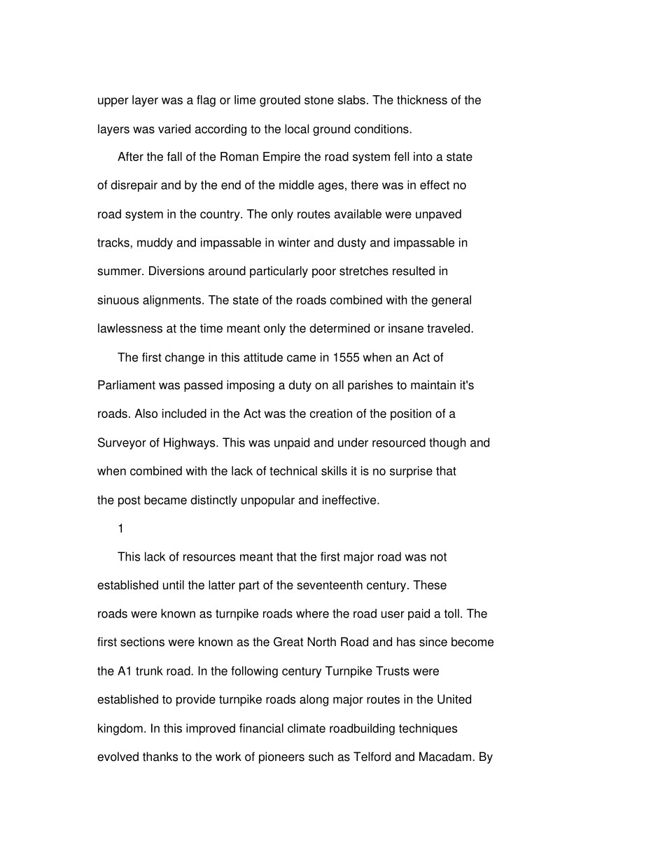 外文翻译--道路设计_第2页