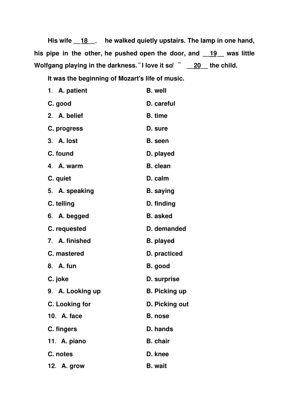 外研版高中英语必修二12_第2页