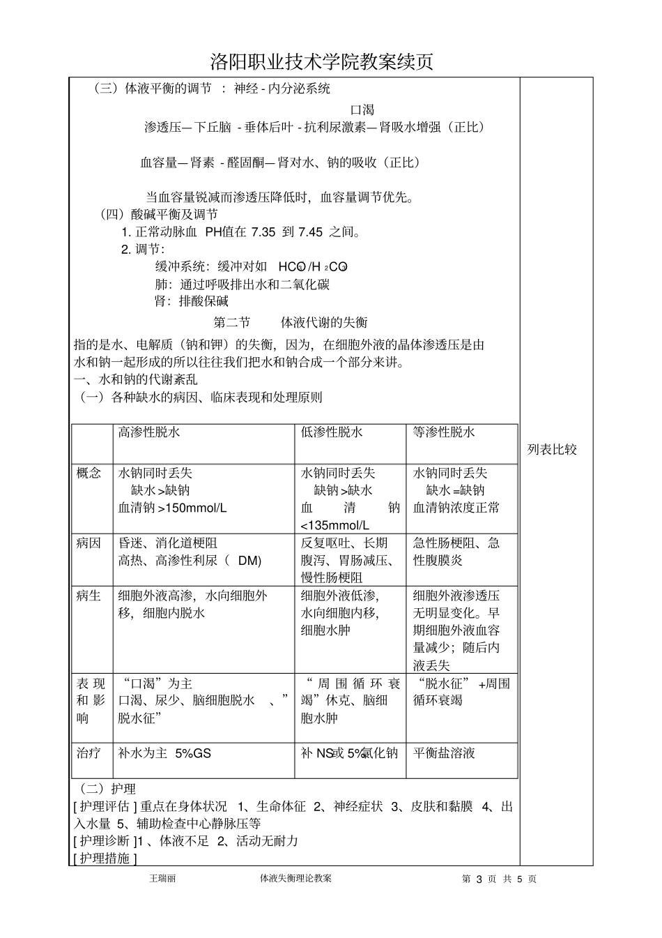 外科体液失调病人的护理汇总_第3页