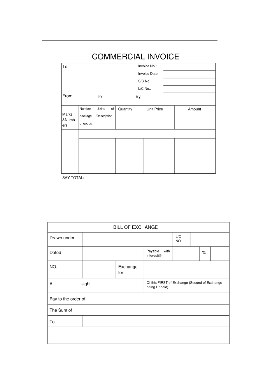 外贸单证期末考试答题纸_第2页