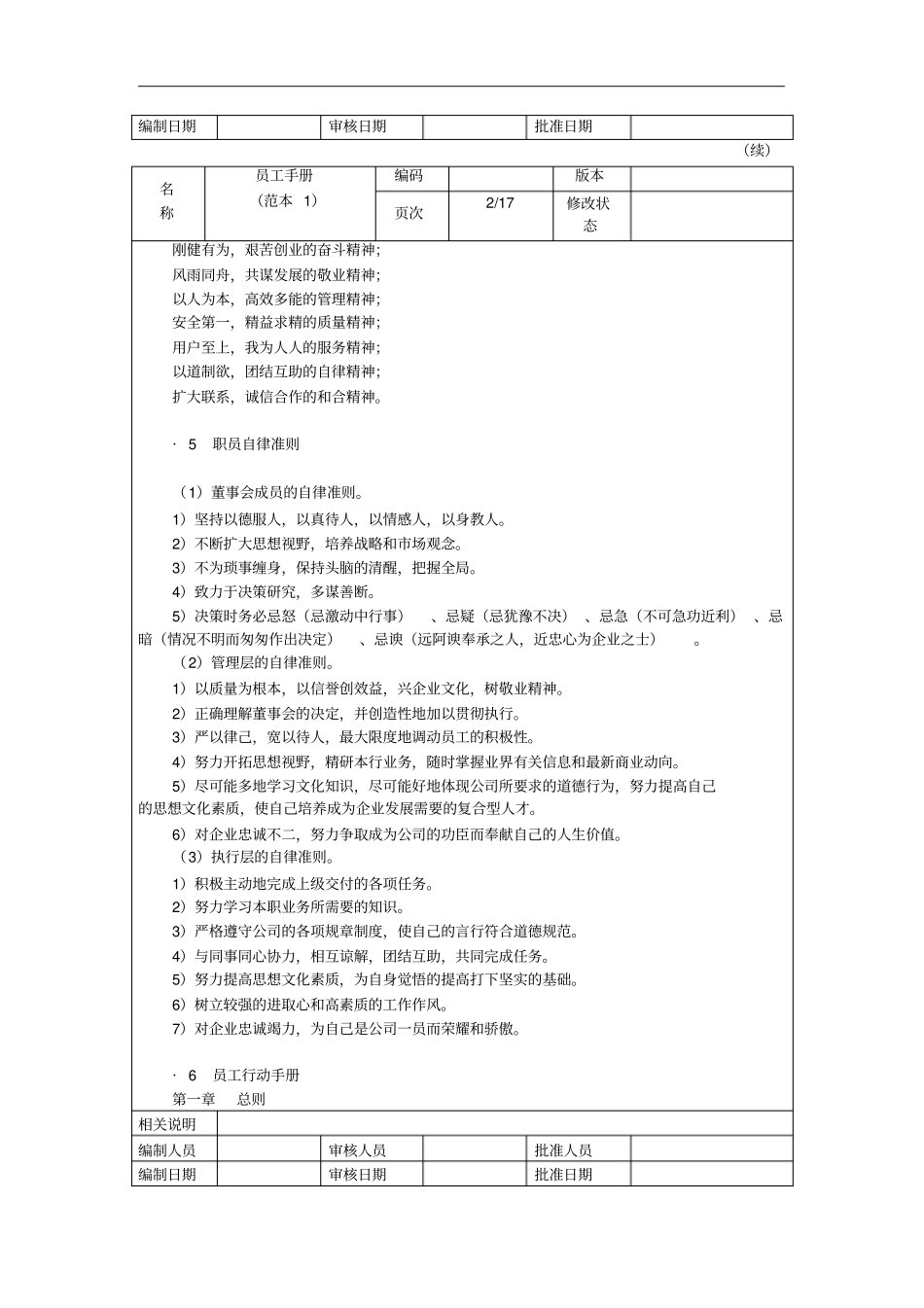 外资企业员工手册样本18_第2页