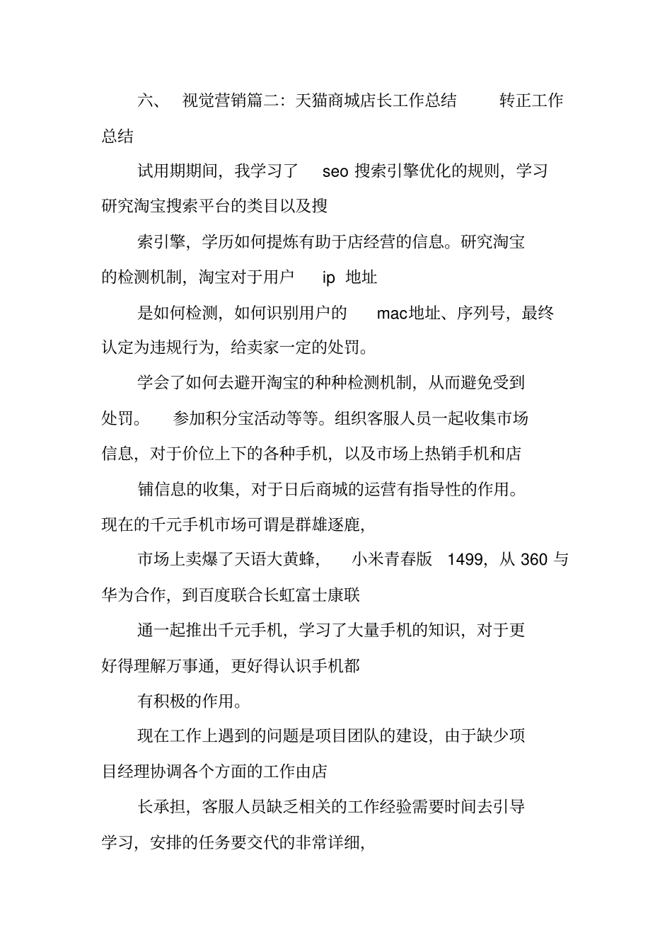 天猫年工作总结_第3页