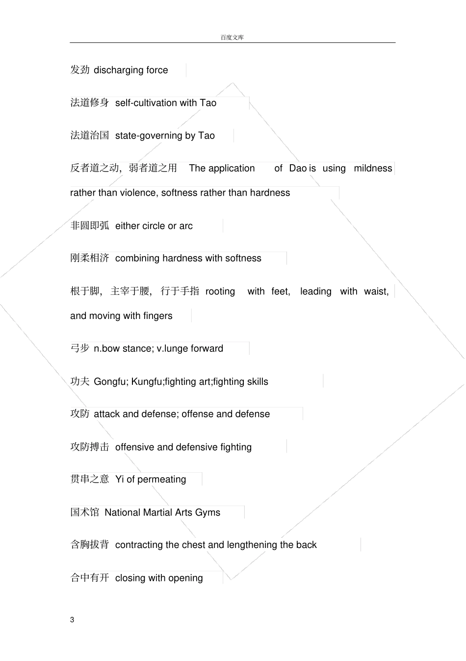 太极拳英文基本术语_第3页