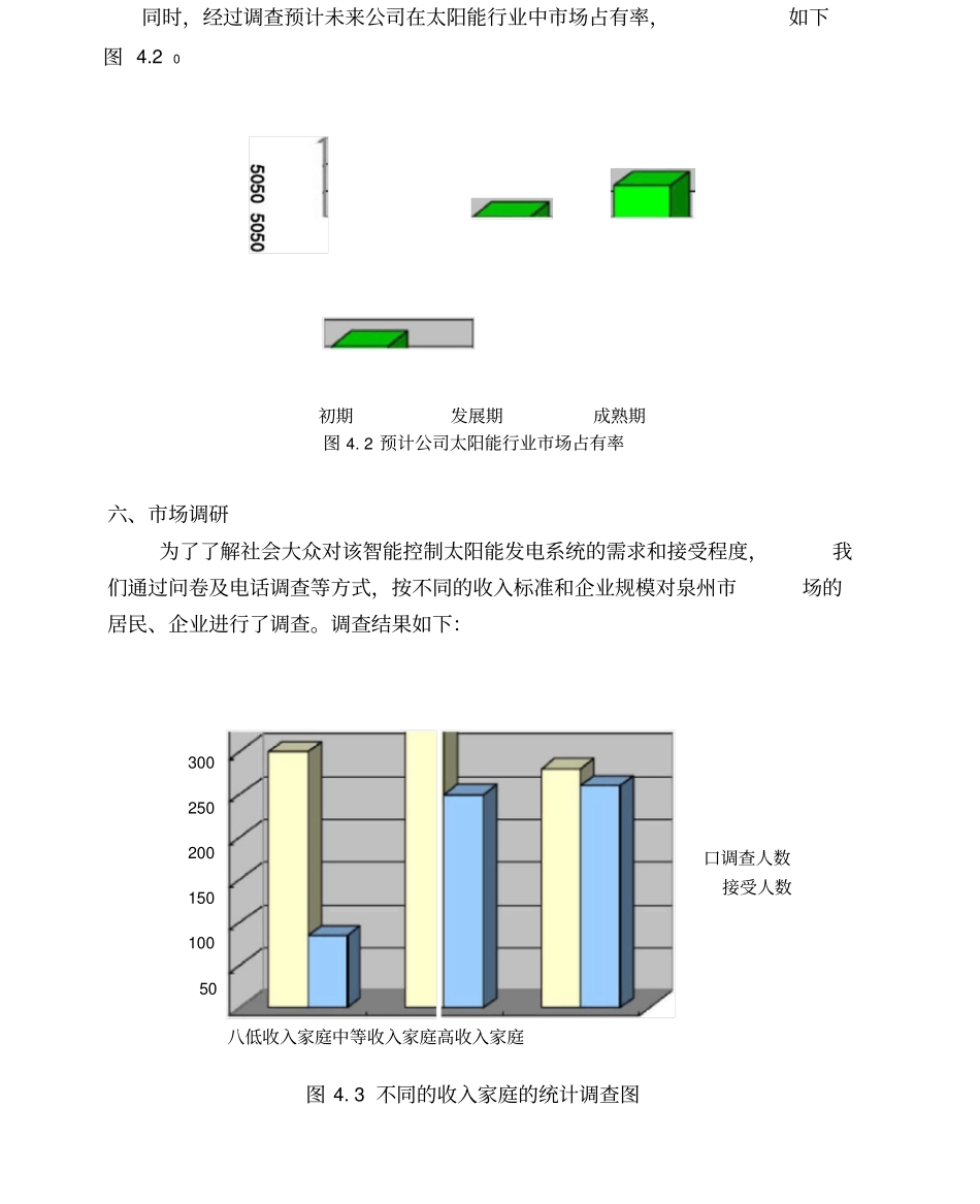 太阳能光伏应用项目创业计划书_第3页
