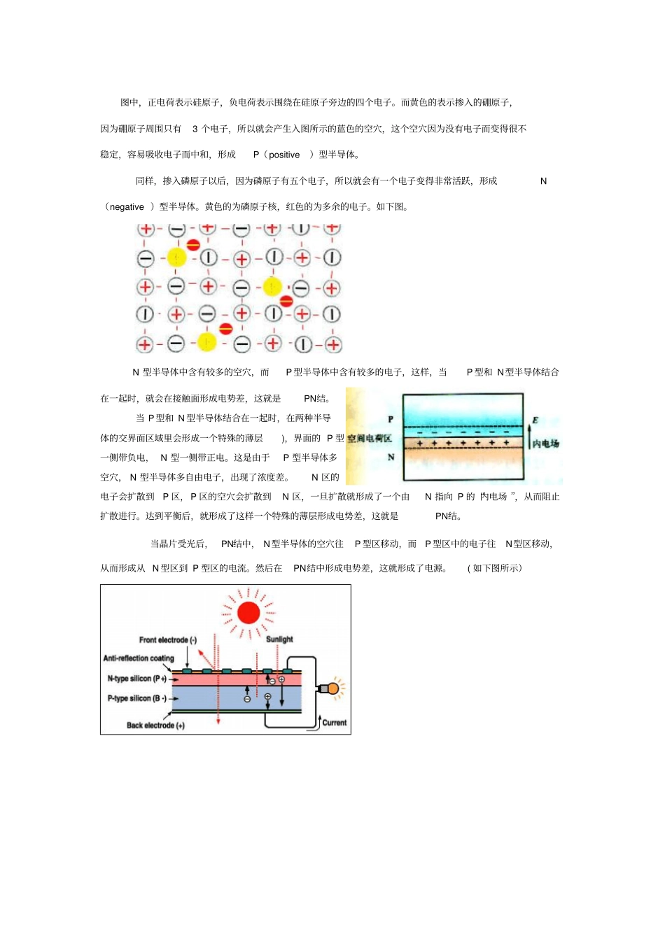 太阳能电池的原理及制作资料_第2页