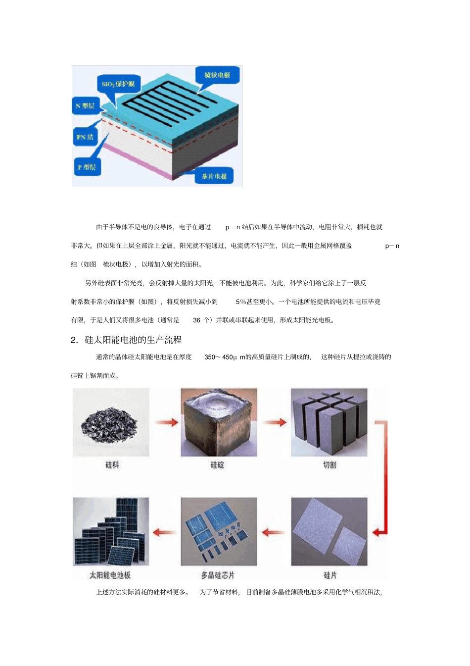 太阳能电池的原理及制作资料_第3页