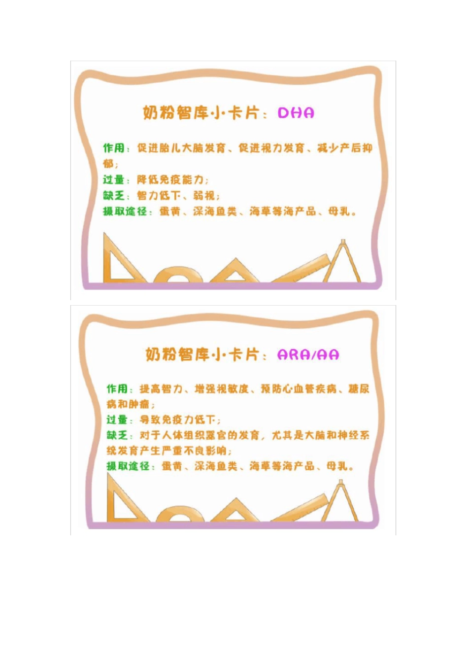 奶粉配方解释说明_第3页