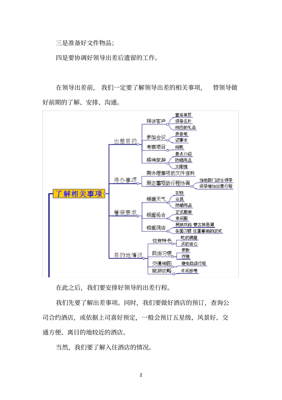 如何做好领导出差前的准备_第2页