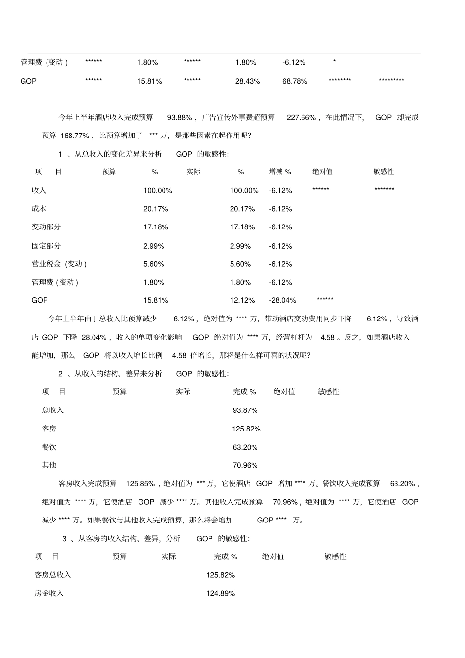 如何分析解读酒店财务数据_第3页