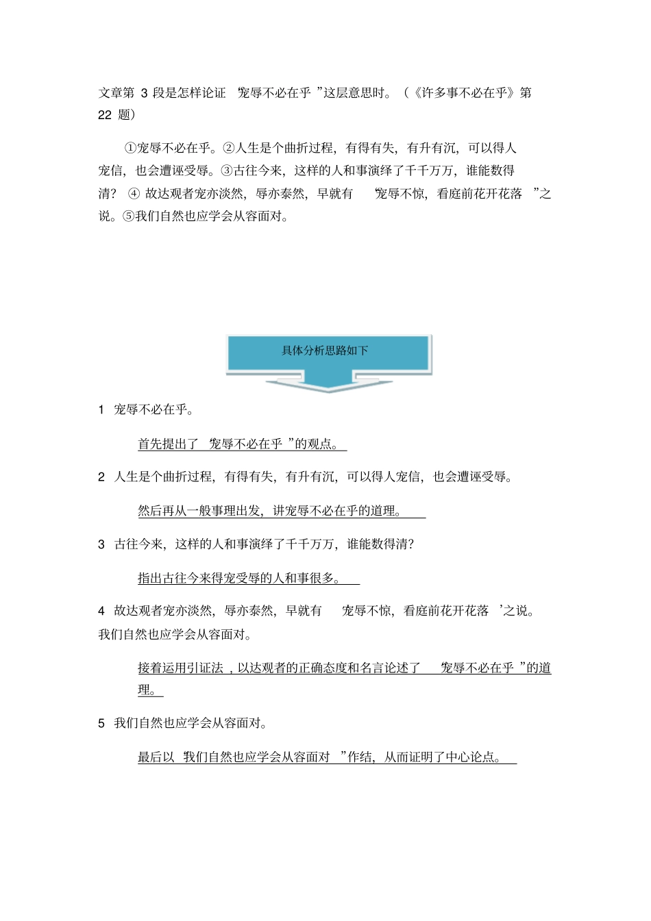 如何分析论证思路概述_第3页