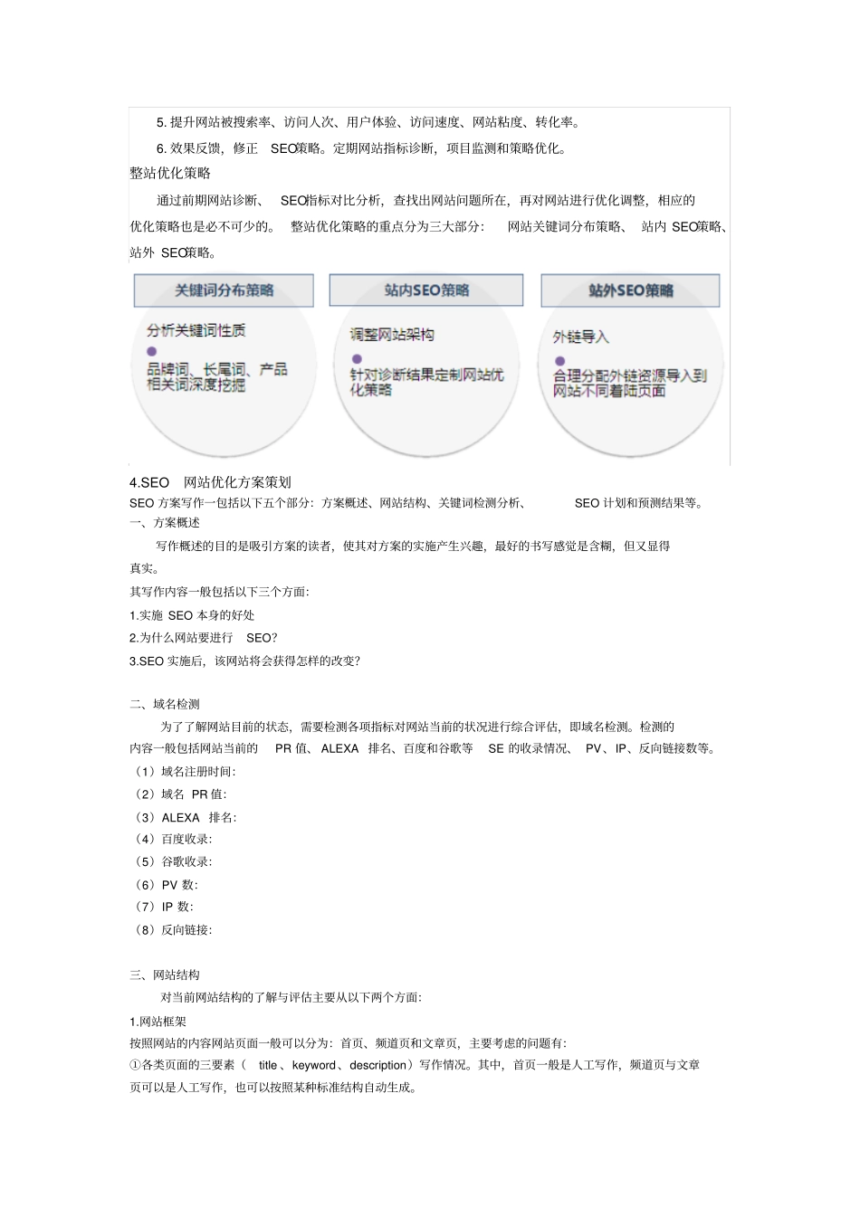 如何制定一套SEO网站优化方案_第3页