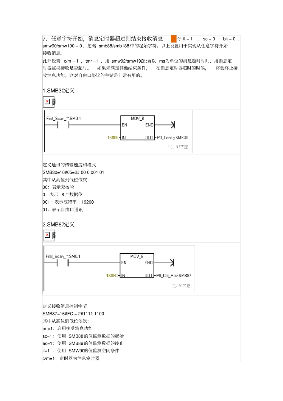 如何实现S7-200SMART自由口通讯_第2页