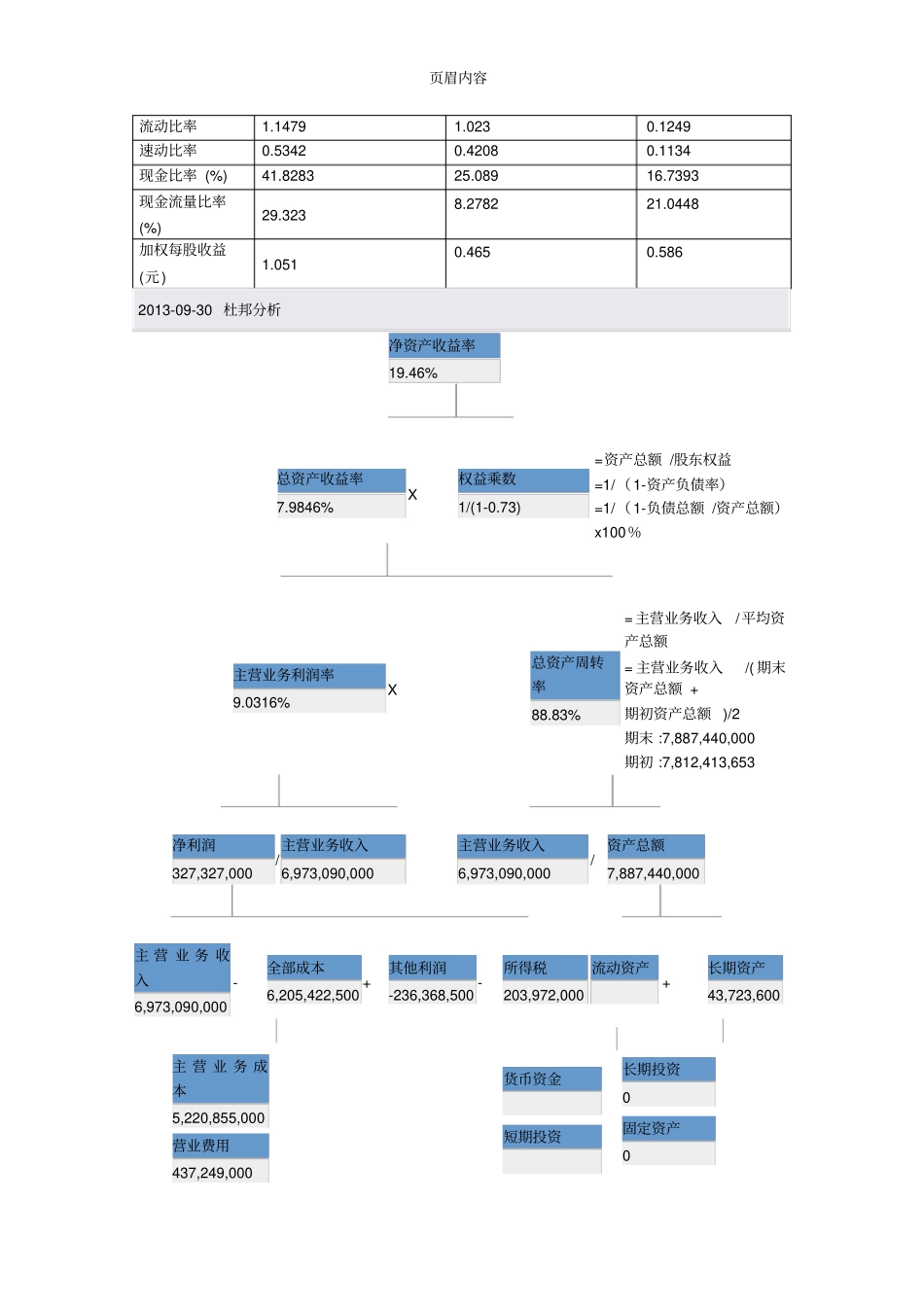 娃哈哈企业财务分析报告_第2页