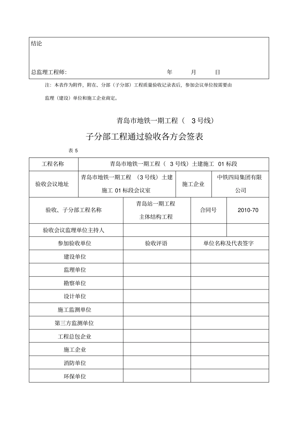 子分部工程通过验收各方会签表_第2页